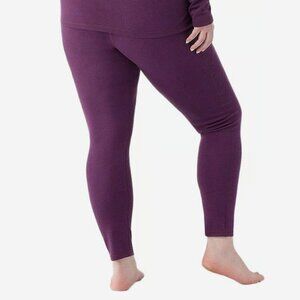 Smartwool 100% Merino PANTS 2XL, 250 gsm, Purple Iris Heather NWOT